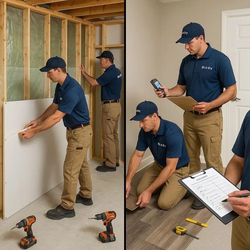 Repairs and Reconstruction process in Shields, MI