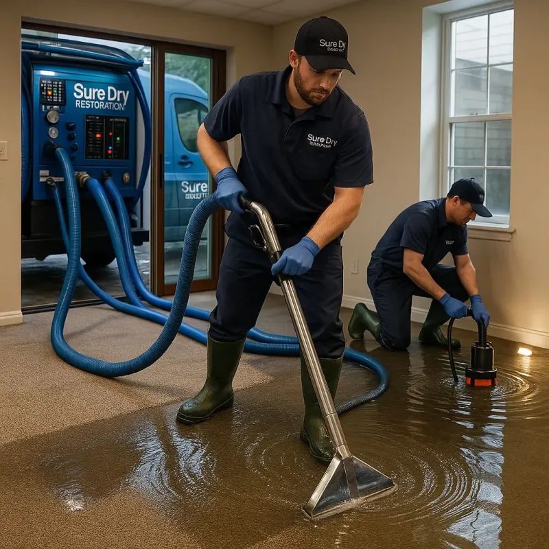 Water Extraction and Removal process in Shields, MI